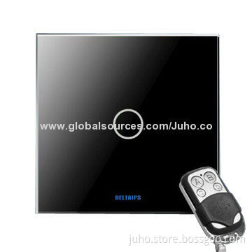 3-gang RF Multivariable Control Lighting Intelligent Touch Wall Switch with Remote Control